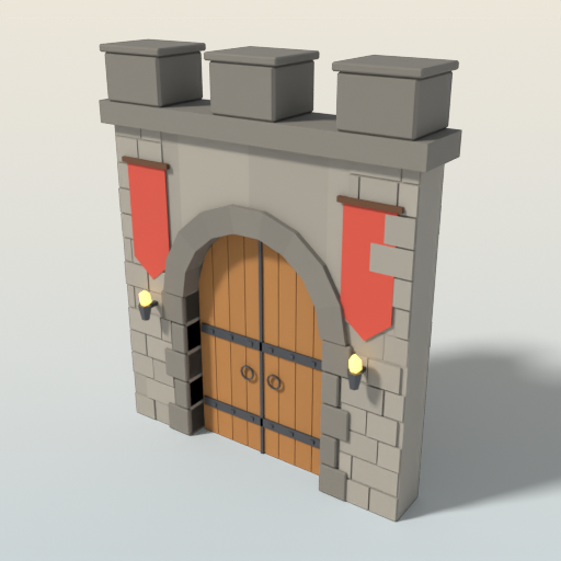 Stone Wall – Gate