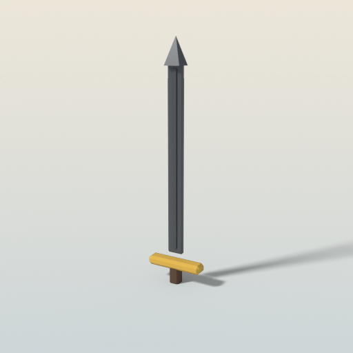 Sword, rendered low-poly 3D preview